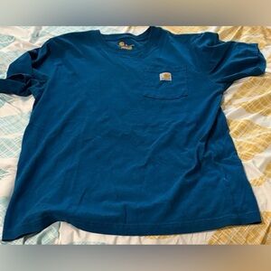 Carhartt Blue Short Sleeve Tee Men's Size M